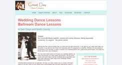 Desktop Screenshot of greatdaydance.com