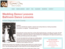 Tablet Screenshot of greatdaydance.com